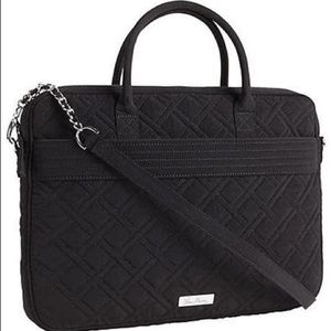 Vera Bradley Laptop Bag in Classic Black